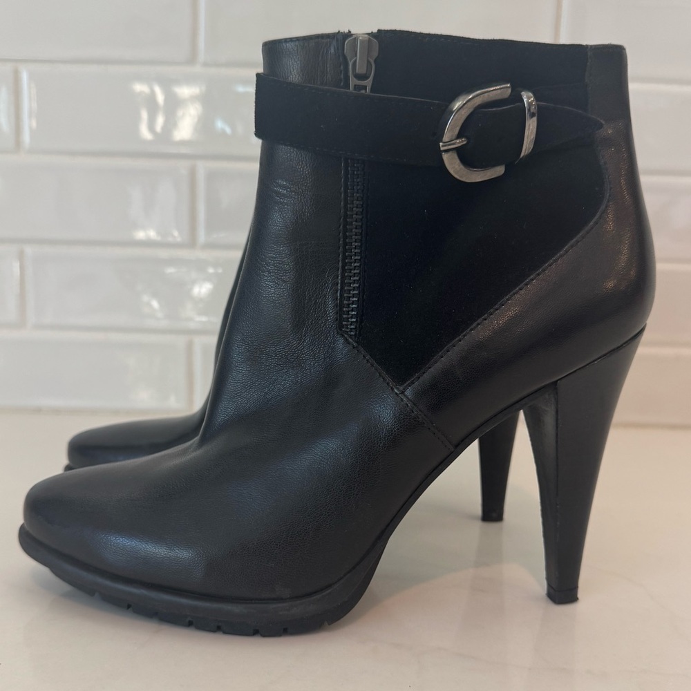 Frau ankle heel booties size 40 made it Italy